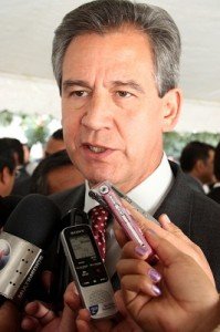 El Secretario de Gobierno en la entidad, Héctor López Santillana.