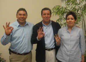 Miguel Márquez acompaña a Rito Vargas a su registro como candidato a Alcalde