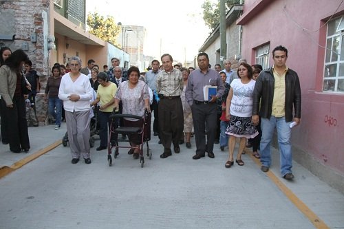 Inauguran Calle en el Barrio de la Resurrección en Celaya