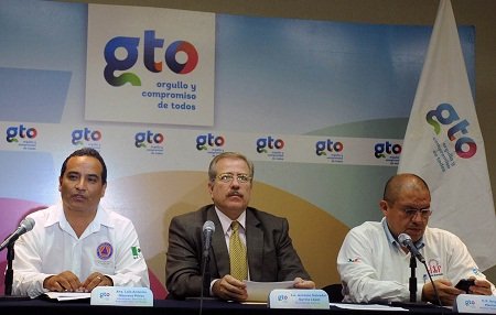 El Secretario de Gobierno, Antonio Salvador García López, informó que en Guanajuato se mantiene todo bajo control