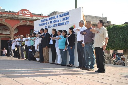 INICIO LA SEMANA DE PREVENCIÓN DEL SUICIDIO EN SALVATIERRA: ING. RITO VARGAS VARELA