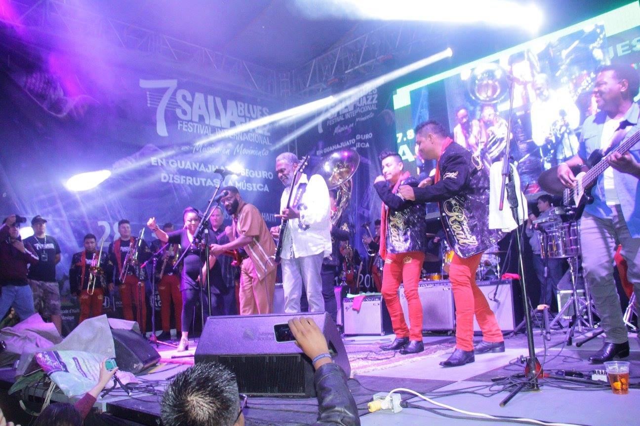 Concluyo el salvabluesjazz festival en su séptima edición, evento organizado por Vicente Corona y Wendy Castillero, con el apoyo del gobierno municipal de Salvatierra que encabeza J. Herlindo Velázquez Fernández y por autoridades del estado de Guanajuato.