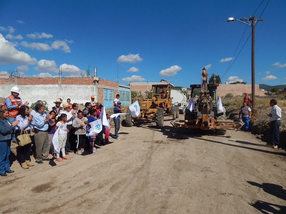 La gira inicio en la comunidad de La Noria